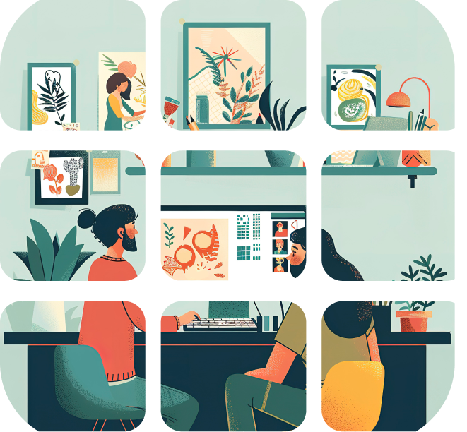 Right Side Illustration